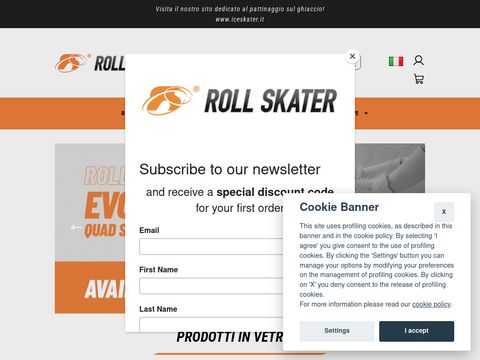 Negozio di Hockey Pista e Pattinaggio artistico