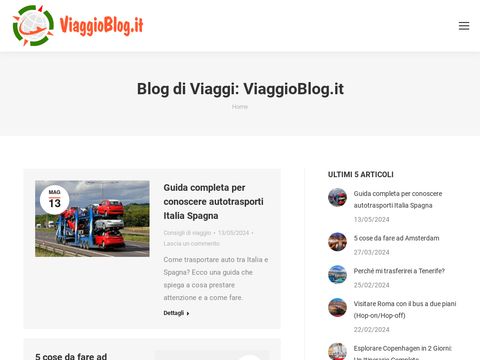 Viaggio blog: Consigli e diari di viaggio