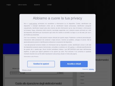 Centri assistenza elettrodomestici