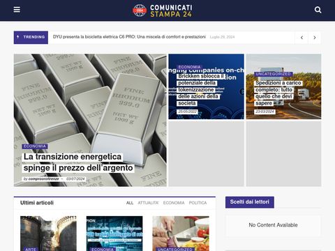 Comunicati Stampa e Informazione