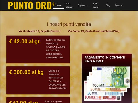 Compro oro Pisa