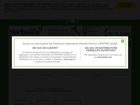 Herbalife | Vendita on line Prodotti Herbalife