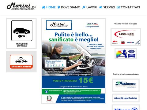 Carrozzeria Marini a Pistoia tutto per l'auto