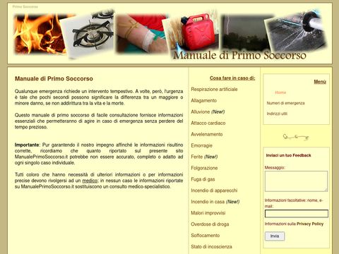 Corso di primo soccorso