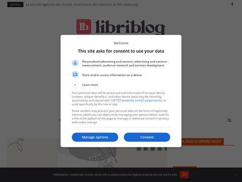 Libri Blog: Community con consigli e novità sui libri
