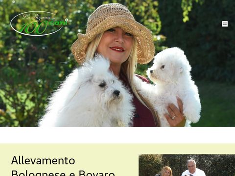 la signora dei 100 cani