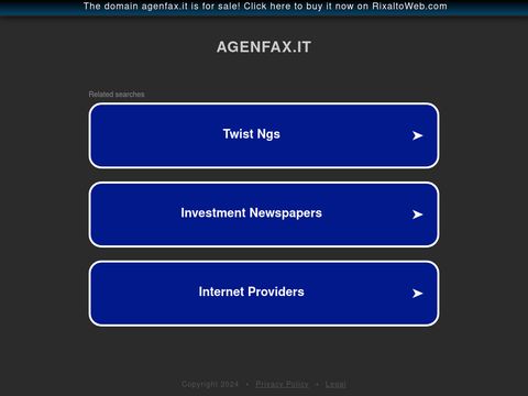 Agenfax quotidiano online