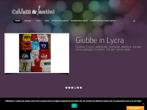 Cavalli e Fantini abbigliamento per fantini e accessori per