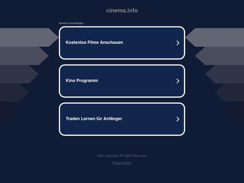 Oggi al cinema