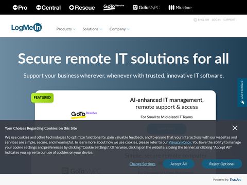Accesso Remoto e Condivisione Desktop a Distanza - LogMeIn