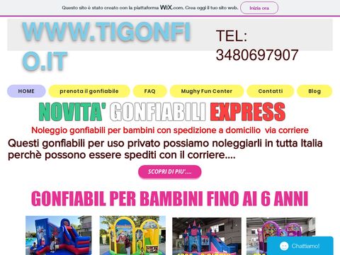 noleggio giochi gonfiabili per bambini feste ed eventi