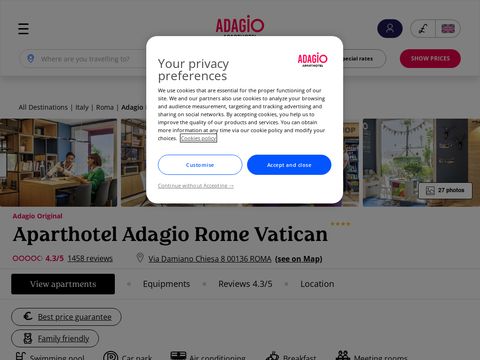 Residence per vacanze a Roma