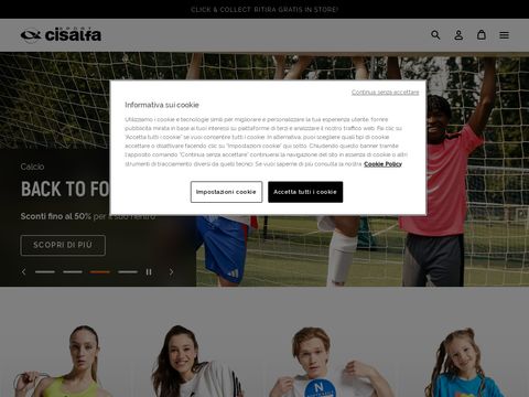 Cisalfa Sport - Abbigliamento sportivo online
