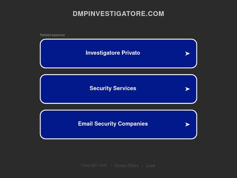 DMP Investigatore Privato