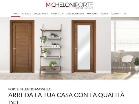 Micheloni Porte - Porte d'arredamento solo in legno massello