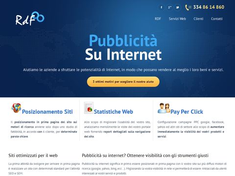 Posizionamento in prima pagina