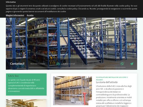 Scaffalature industriali e componibili