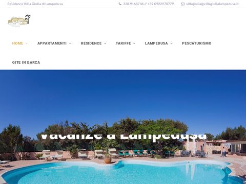 Residence Villa Giulia appartamenti a Lampedusa