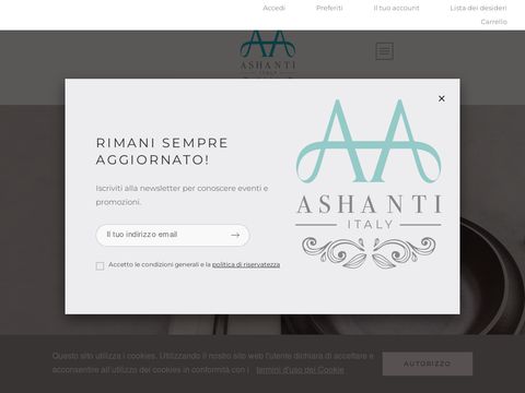 Posateria elegante Ashanti