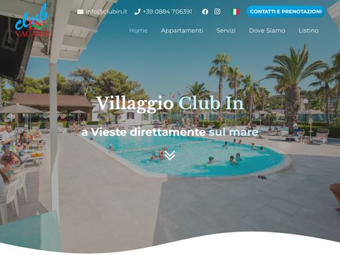 Villaggio a Vieste - Club In | clubin.it