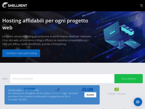 Shellrent - Web Hosting e Registrazione Domini