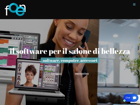 Foen software gestione e look virtuale per parrucchieri