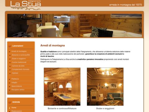 Mobili artigianali per case di montagna - La Stua