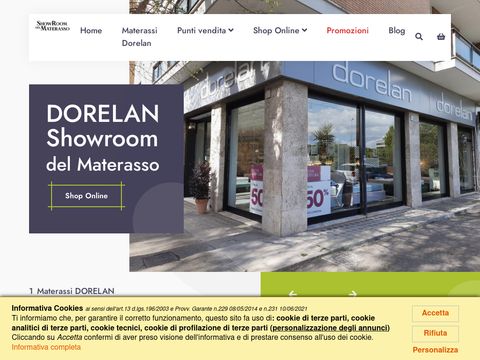 Showroom del Materasso Roma