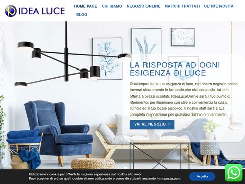Vendita illuminazione online - idealuceonline.it