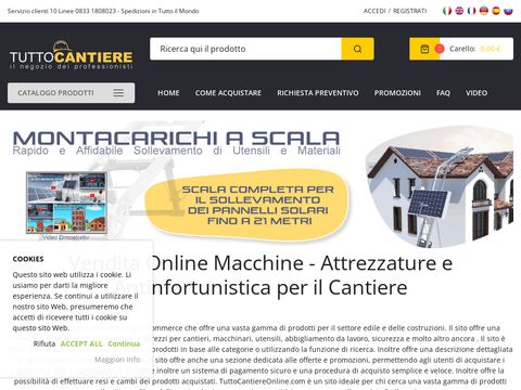 Tutto cantiere online
