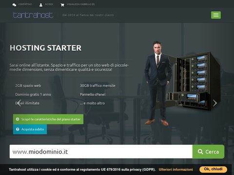tantrahost.com - Web Hosting professionale