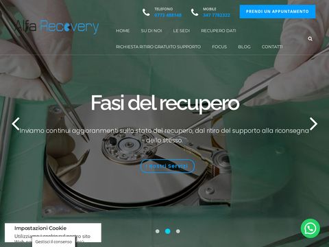 Alfa Recovery - Servizio Recupero Dati