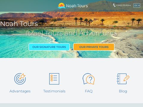 Viaggi in Israele con Noah Tours