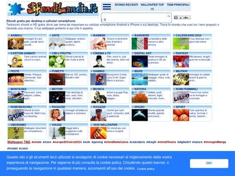 Sfondilandia - sfondi gratis per desktop e cellulari