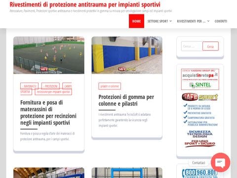 Protezioni campi calcio