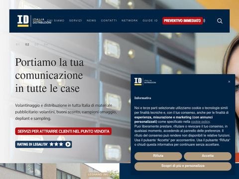 Agenzie volantinaggio - Italia Distribuzioni