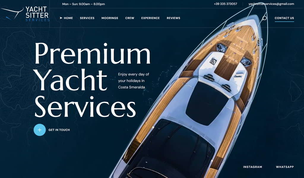 Yacht maintenance Porto Cervo